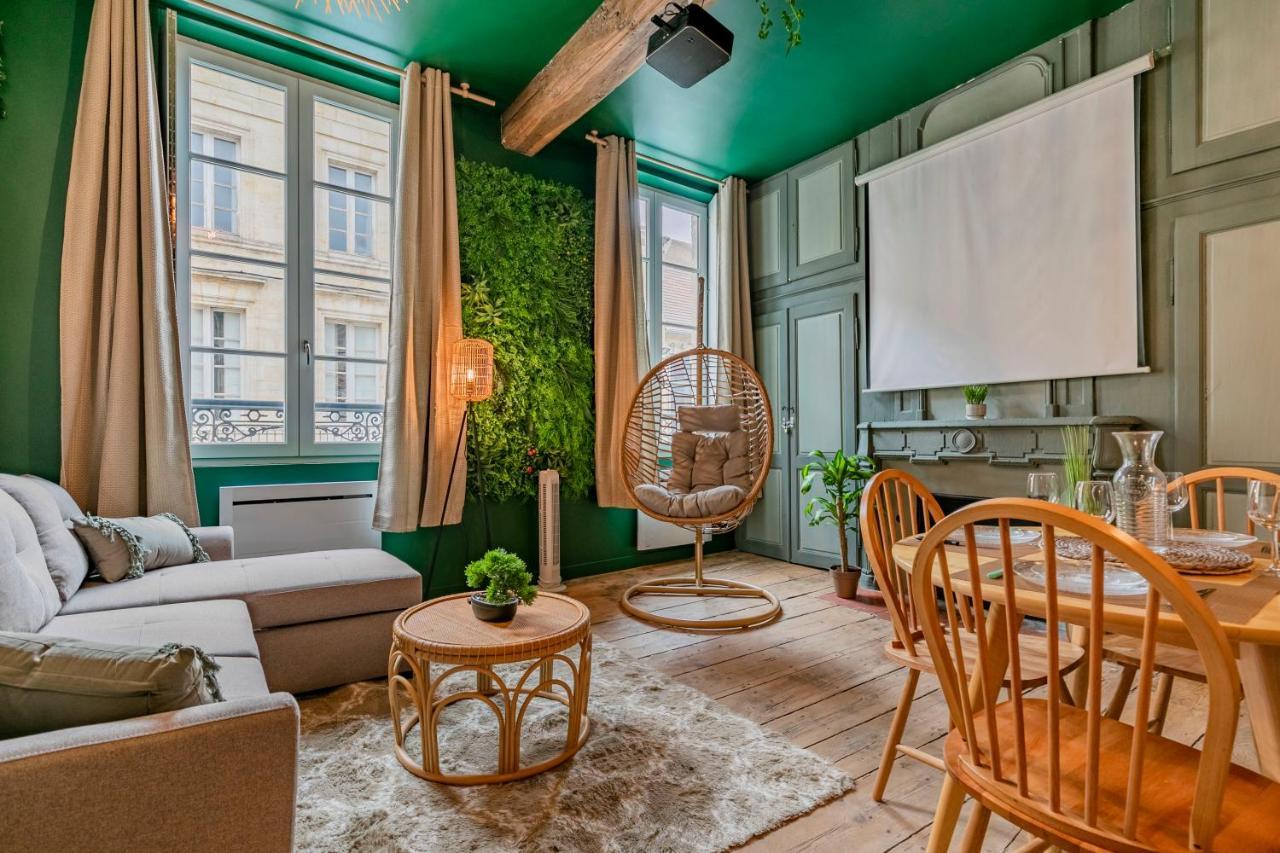 Appartement Jungle - Libourne Centre - 4 Pers - Sauna - Netflix Экстерьер фото