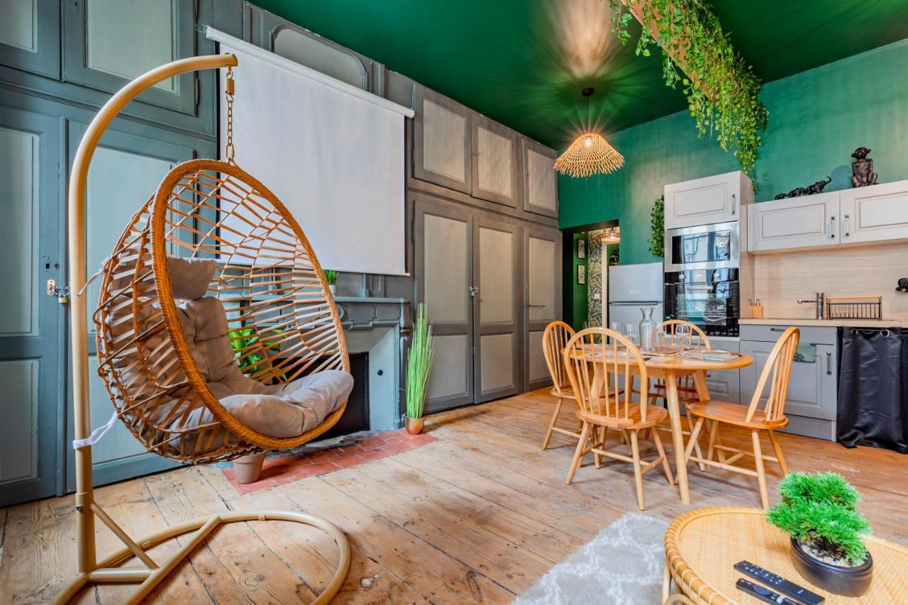 Appartement Jungle - Libourne Centre - 4 Pers - Sauna - Netflix Экстерьер фото