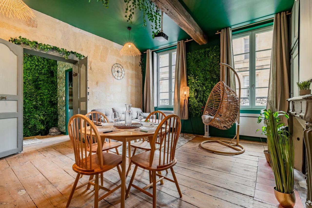Appartement Jungle - Libourne Centre - 4 Pers - Sauna - Netflix Экстерьер фото
