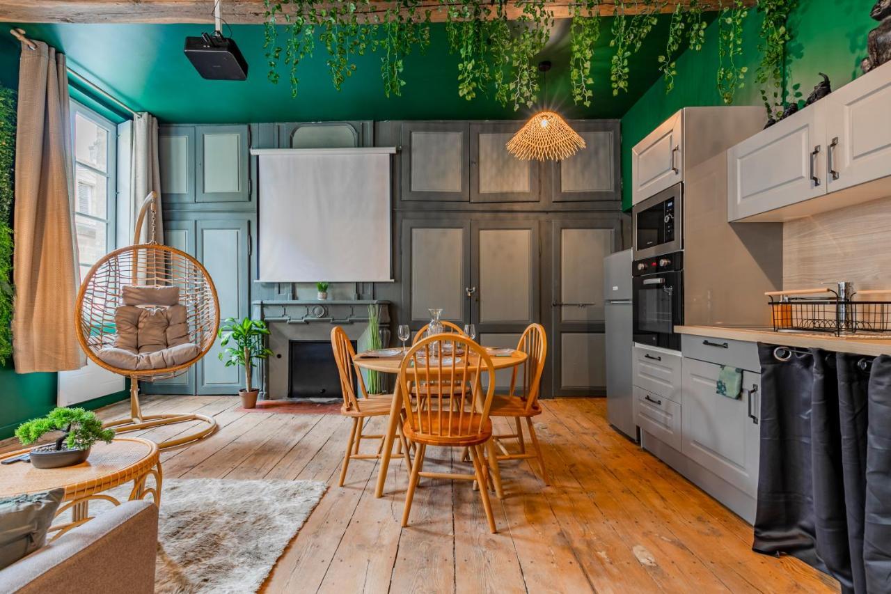 Appartement Jungle - Libourne Centre - 4 Pers - Sauna - Netflix Экстерьер фото