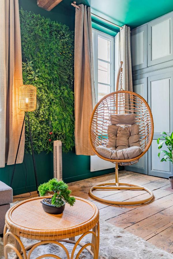 Appartement Jungle - Libourne Centre - 4 Pers - Sauna - Netflix Экстерьер фото