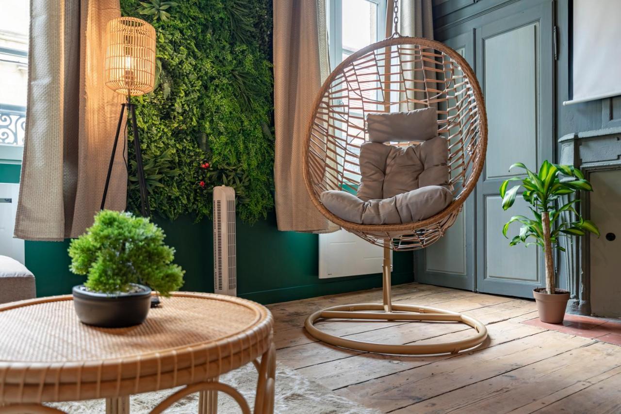 Appartement Jungle - Libourne Centre - 4 Pers - Sauna - Netflix Экстерьер фото