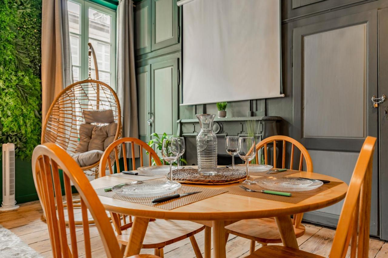 Appartement Jungle - Libourne Centre - 4 Pers - Sauna - Netflix Экстерьер фото